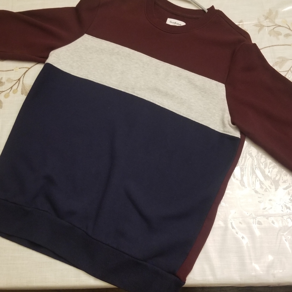 Sweatshirt- 3 Colors- Red, Gray and Blue